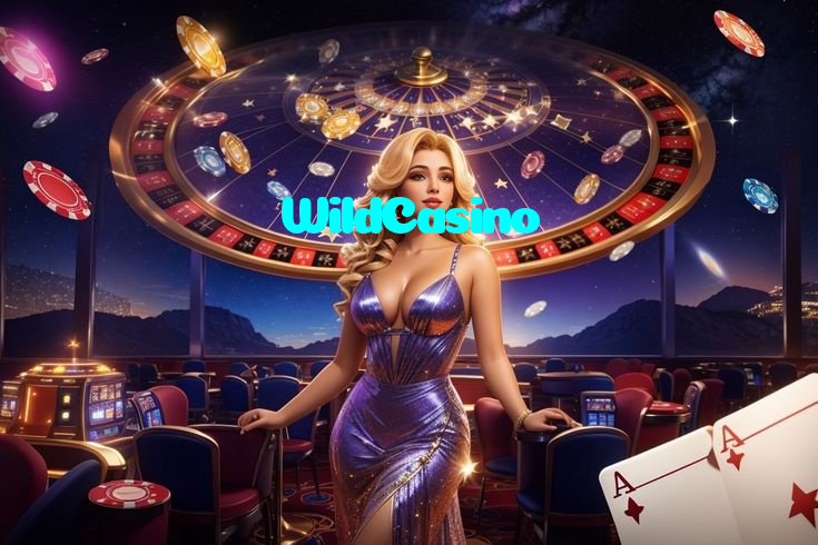 WildCasino casino presented on mobile device in Pakistan with slots and live games
